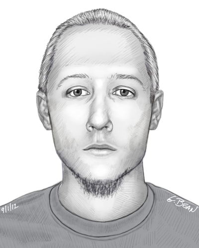 Forensic sketch for Atherton PD