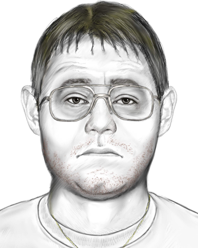 Forensic sketch for Flagstaff PD