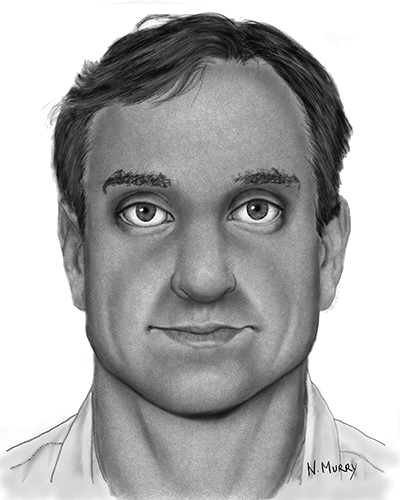 Forensic sketch of suspect